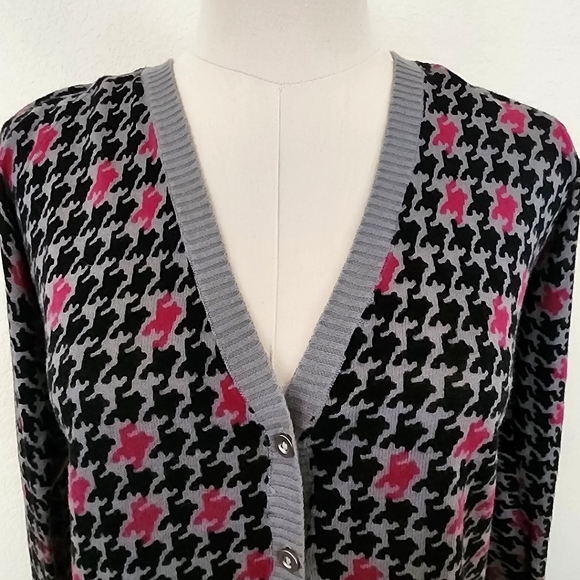 Mudd patterned Cardigan. Junior size large. - Picture 4 of 9